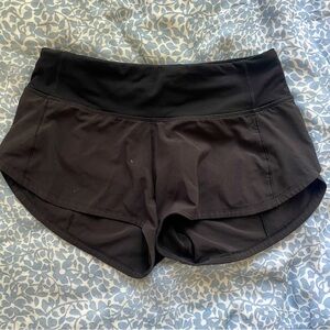 lululemon speed shorts